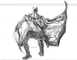 Batmansculpt.cape